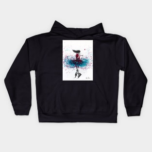 Dragonfly Rollerblader Kids Hoodie